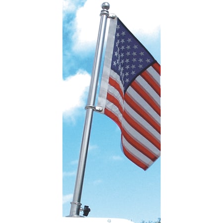 Taylor Stainless Steel Flag Pole 1" Diameter, 18" 902
